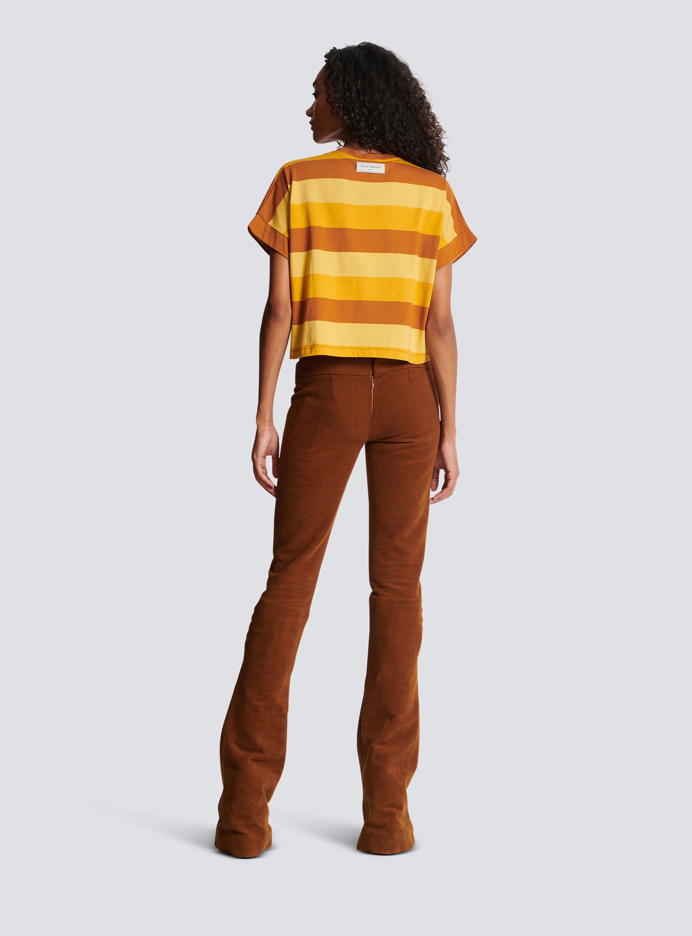 Cropped Balmain '70s T-shirt - 4