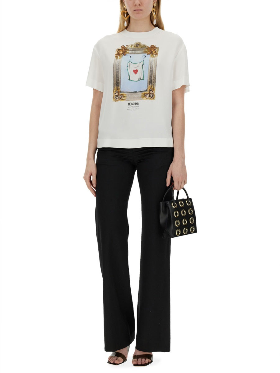 Moschino Women "Gone With The Wind" T-Shirt - 2