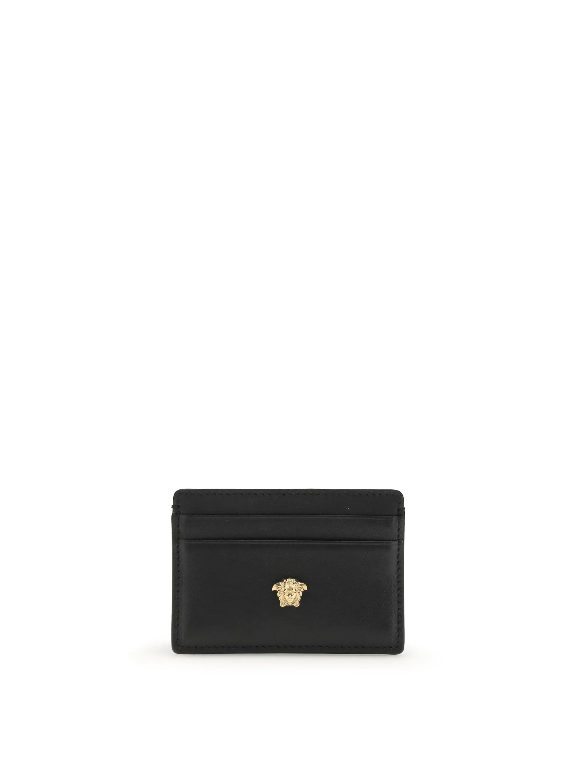 Versace La Medusa Leather Card Holder - 1
