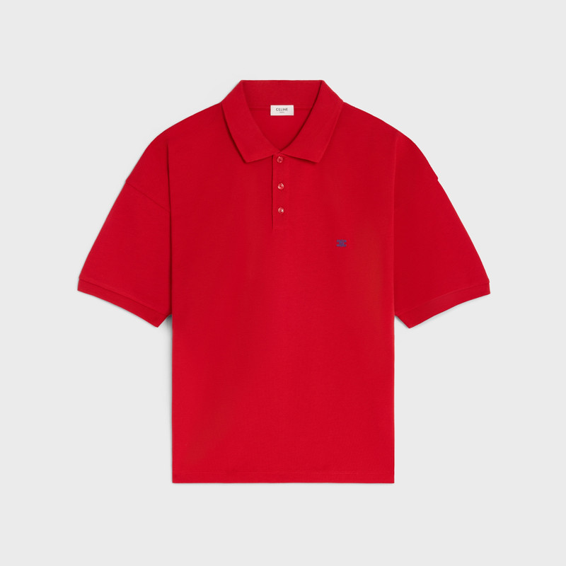 polo shirt IN PIQUE COTTON JERSEY 1