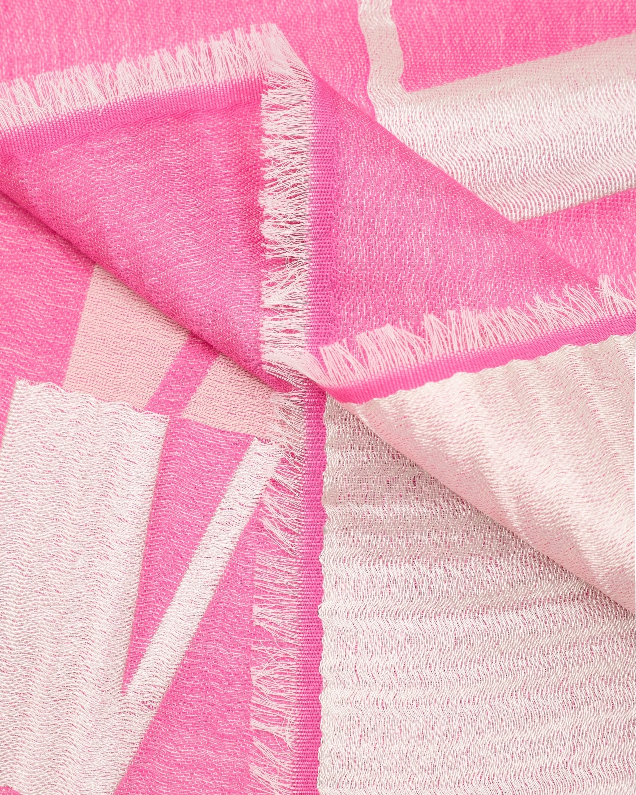 STOLE WITH OVERSIZED JACQUARD LOGO - 2