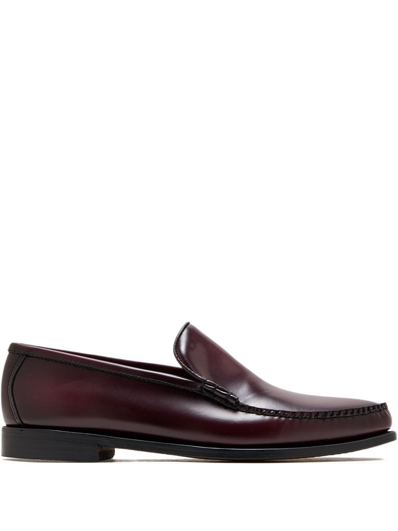 leather mocassin loafers 1