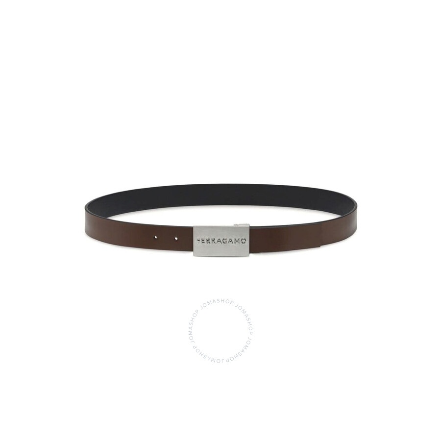 Ferragamo Logo Engraved Reversible and Adjustable Belt - 3