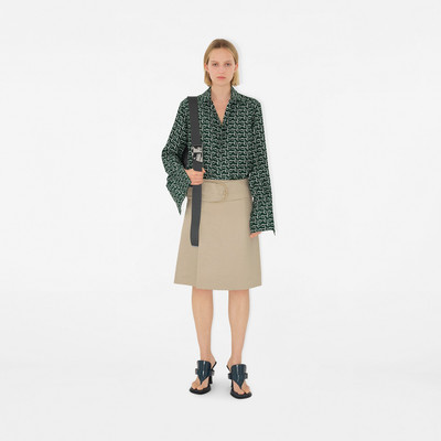 Burberry Canvas Trench Skirt outlook