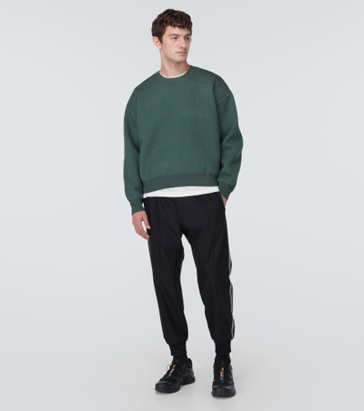 Y-3 Rib-knit sweatshirt outlook