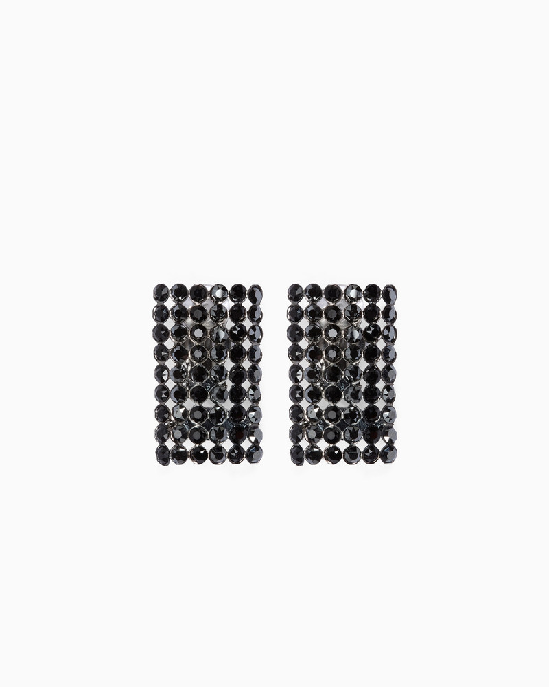 CLIP EARRINGS WITH RHINESTONES 1