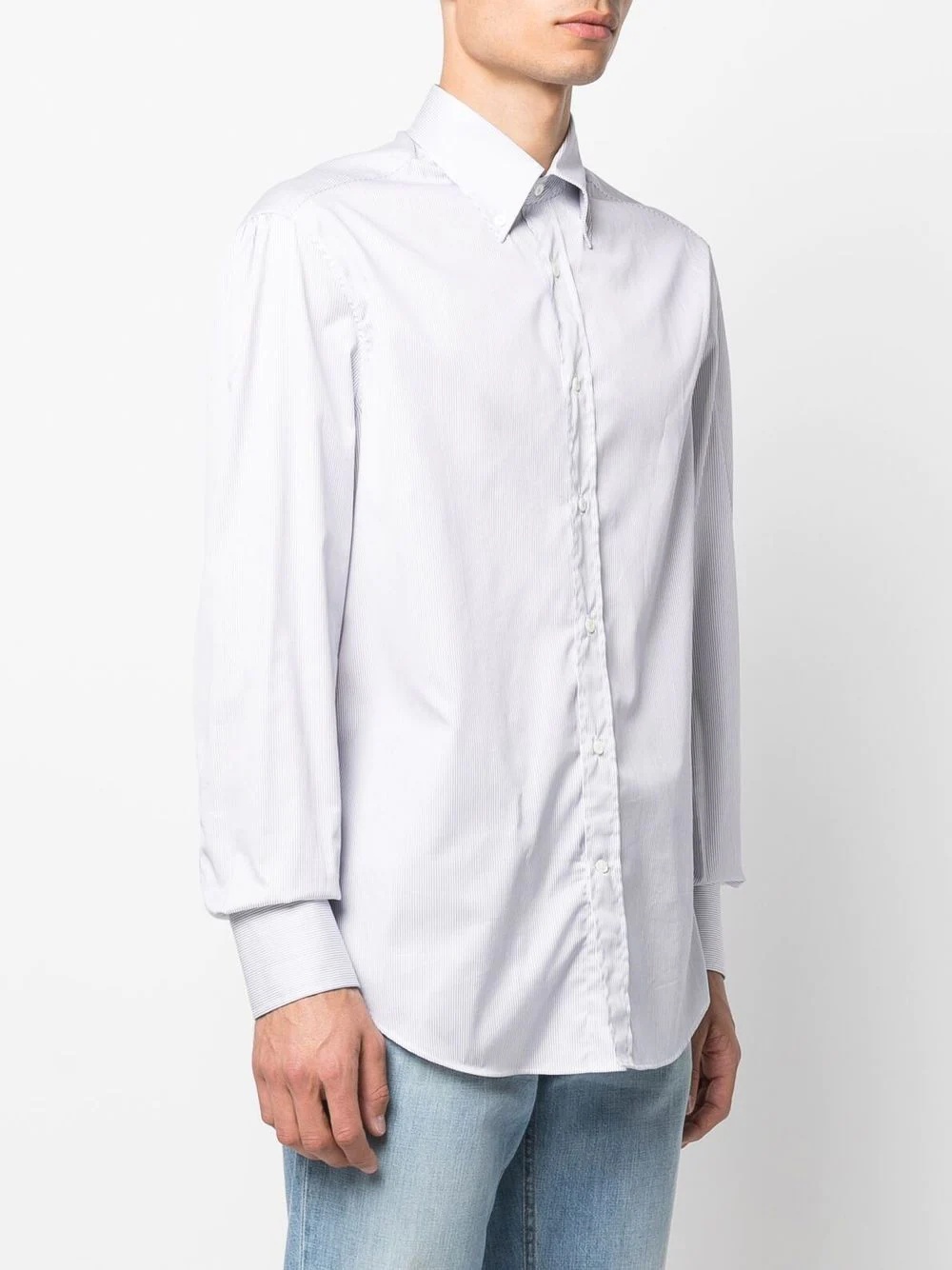 button-down cotton shirt - 3