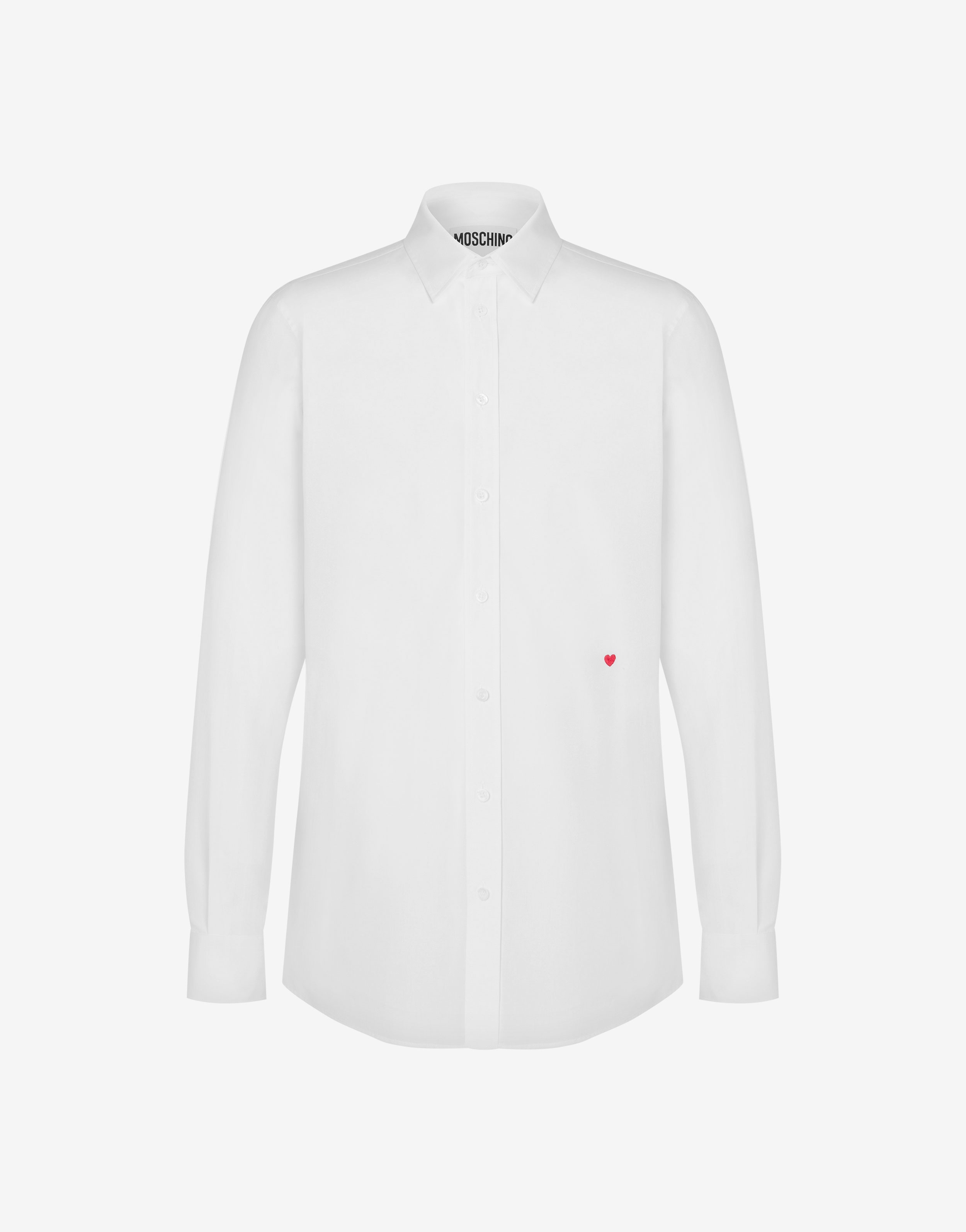 LITTLE RED HEART POPLIN SHIRT - 1