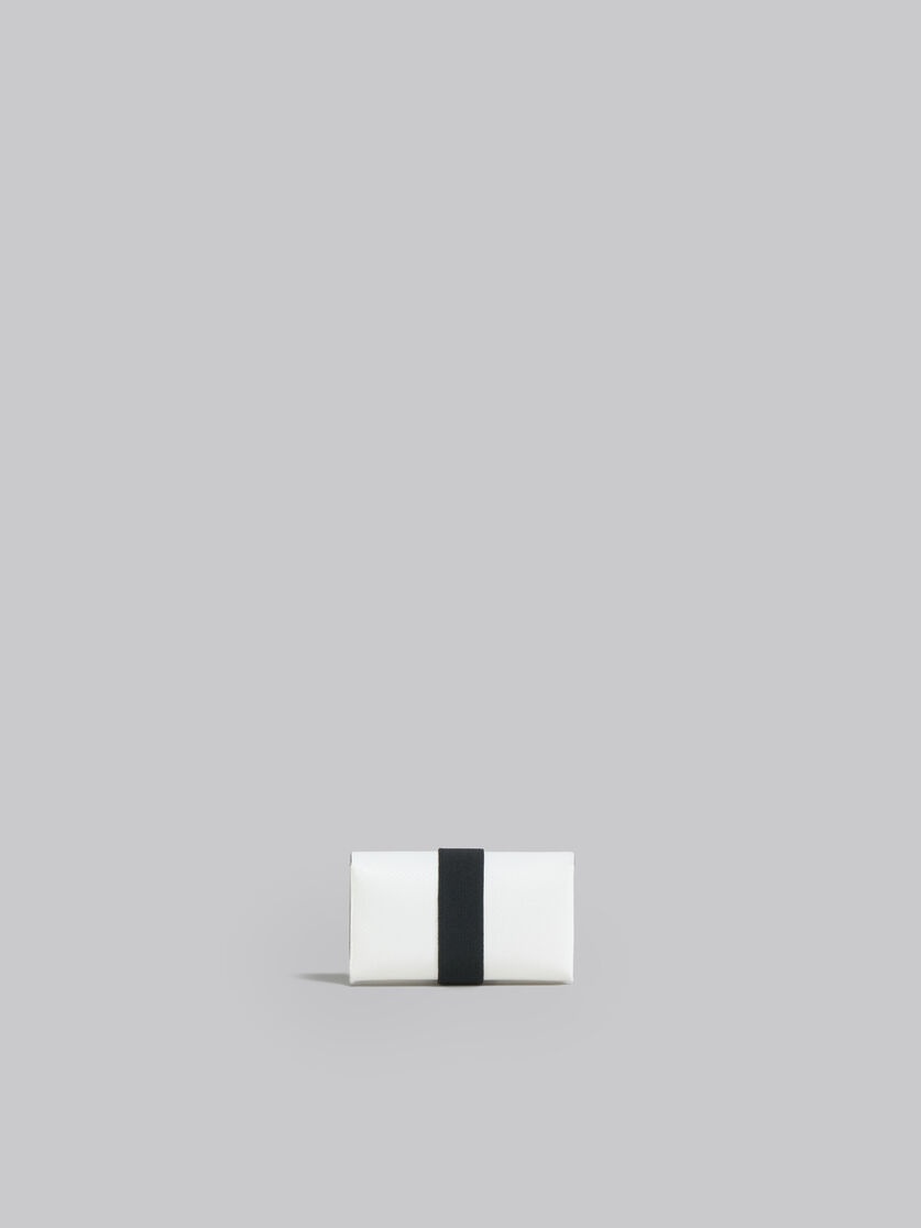 WHITE TRI-FOLD WALLET - 3
