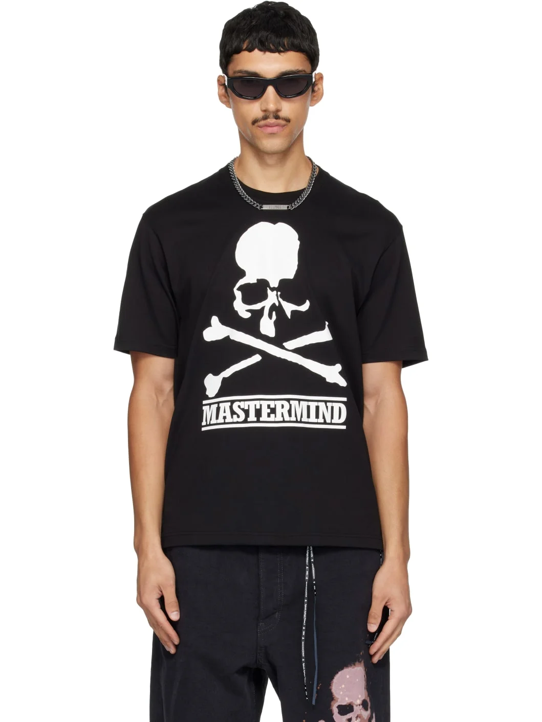 Black MJ Bold Logo S/S T-shirt - 1