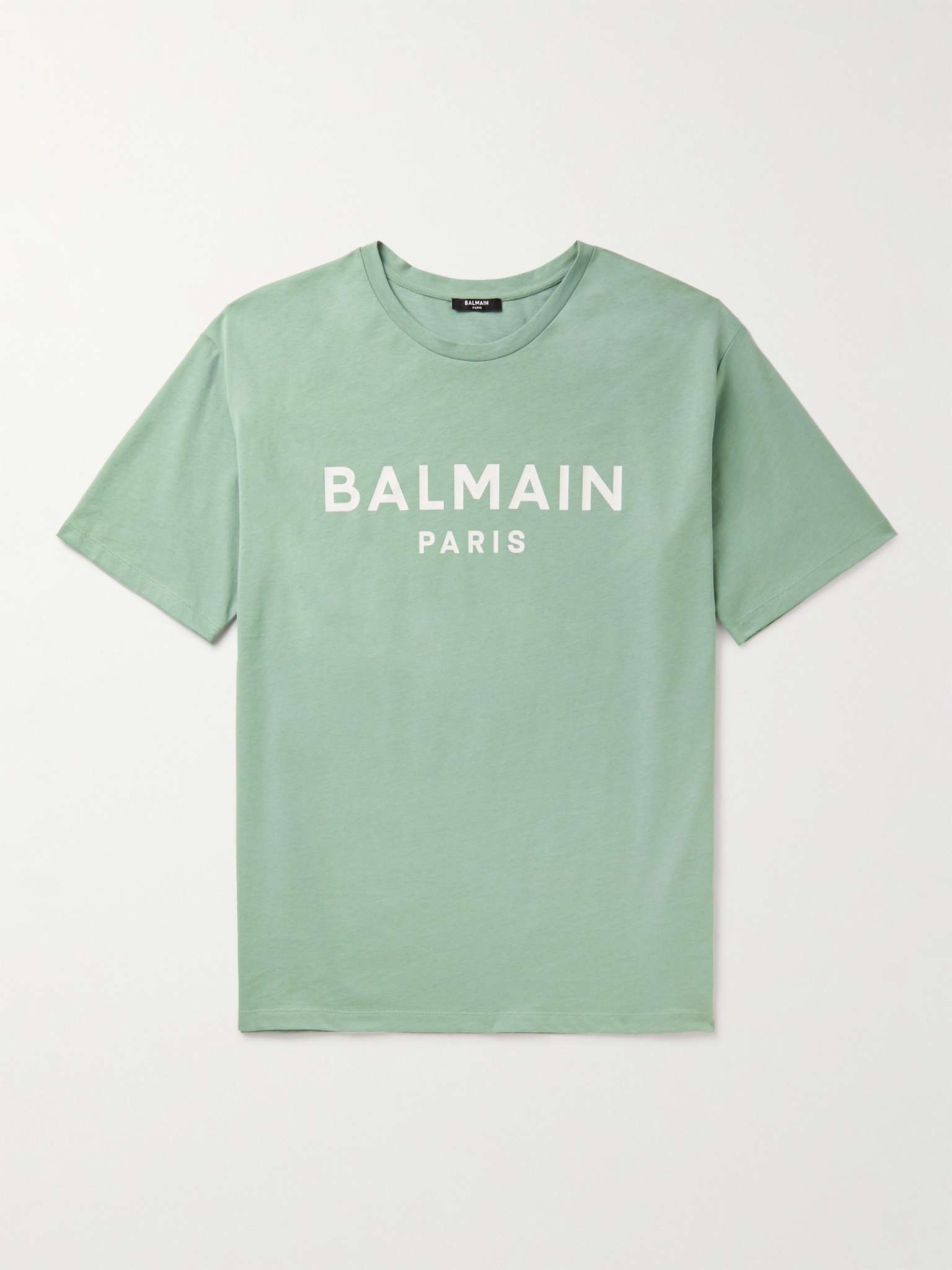 Logo-Print Cotton-Jersey T-Shirt - 1
