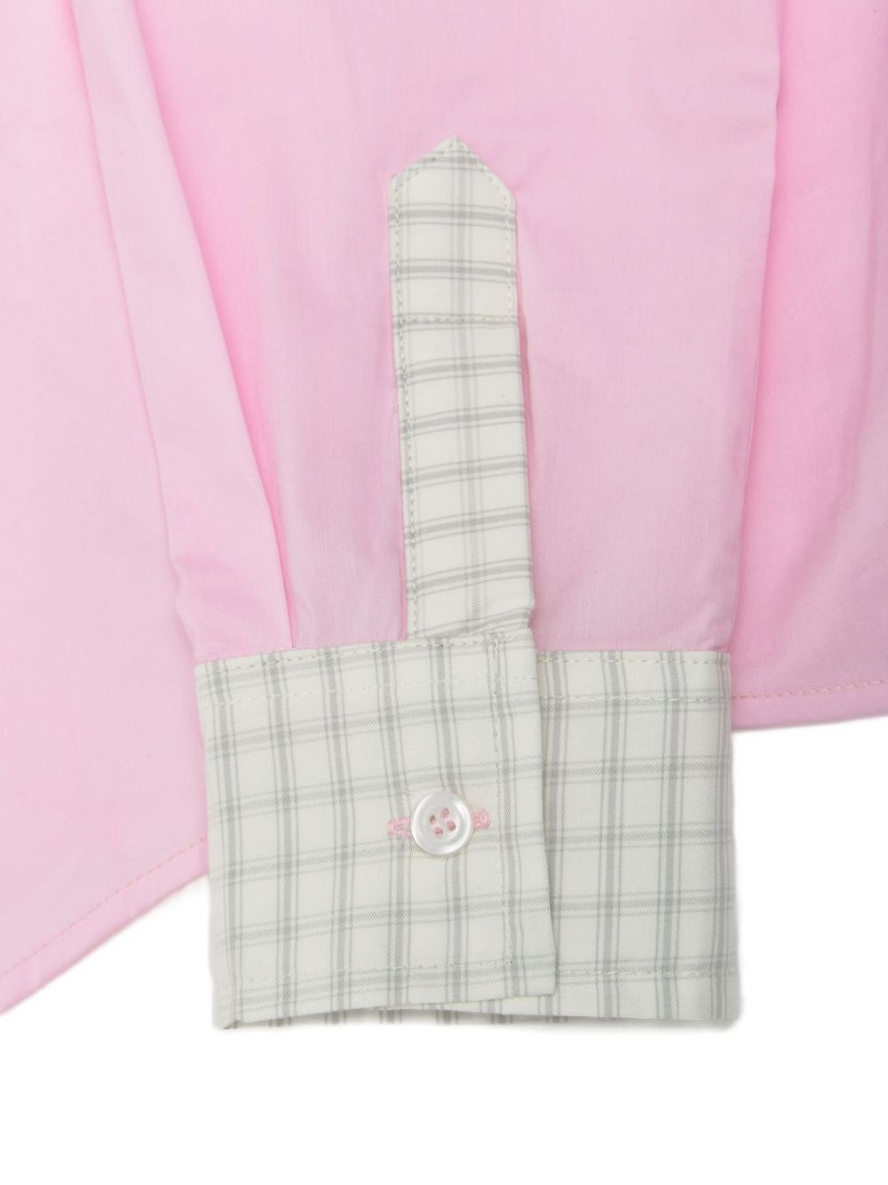 Agusta checked-cuff shirt - 3