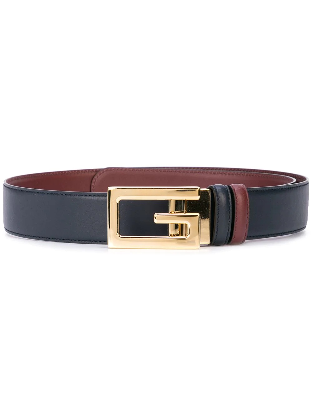 square G buckle belt - 1