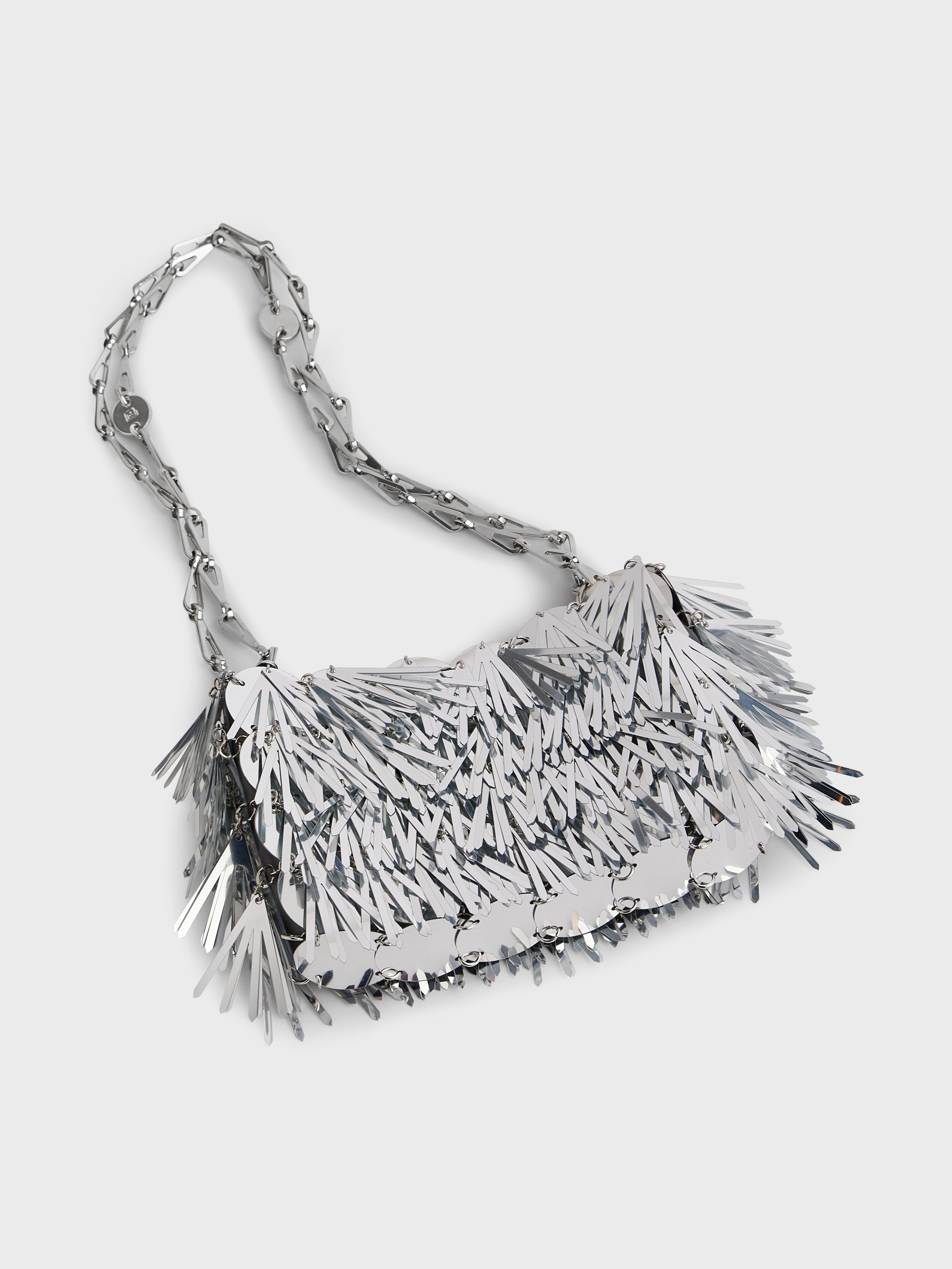 SPARKLE NANO METALLIC FUR BAG - 4