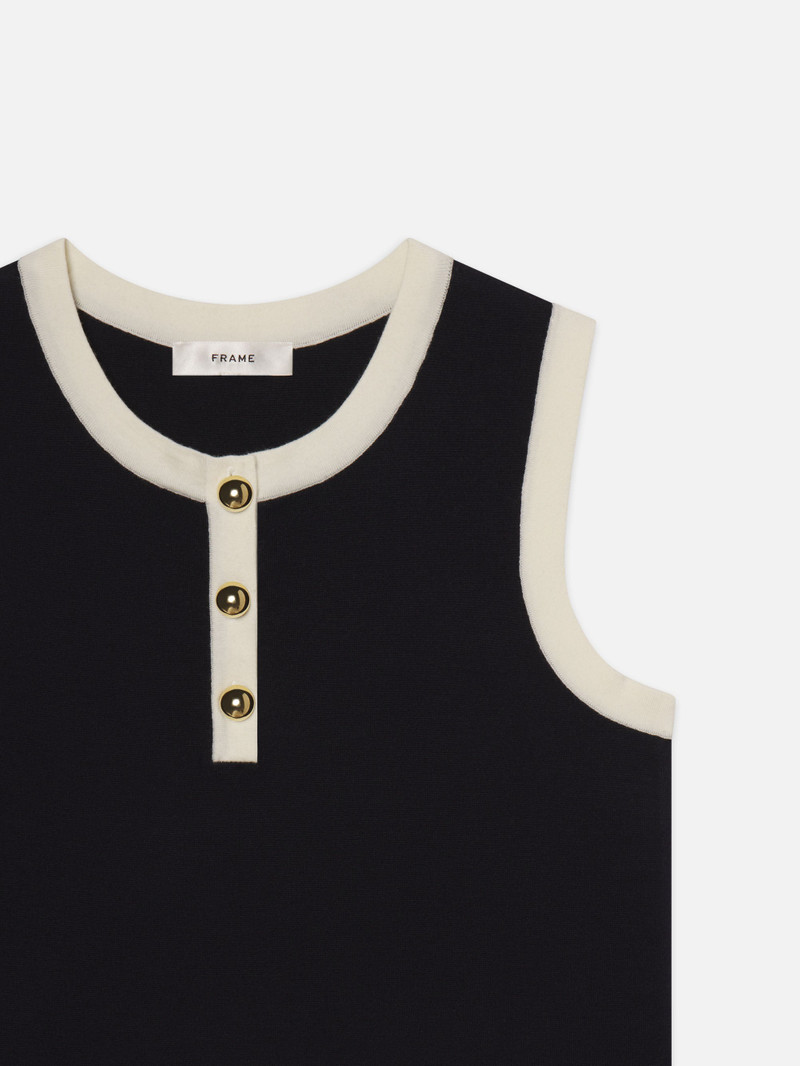 The Mixed Dress in Indigo 3