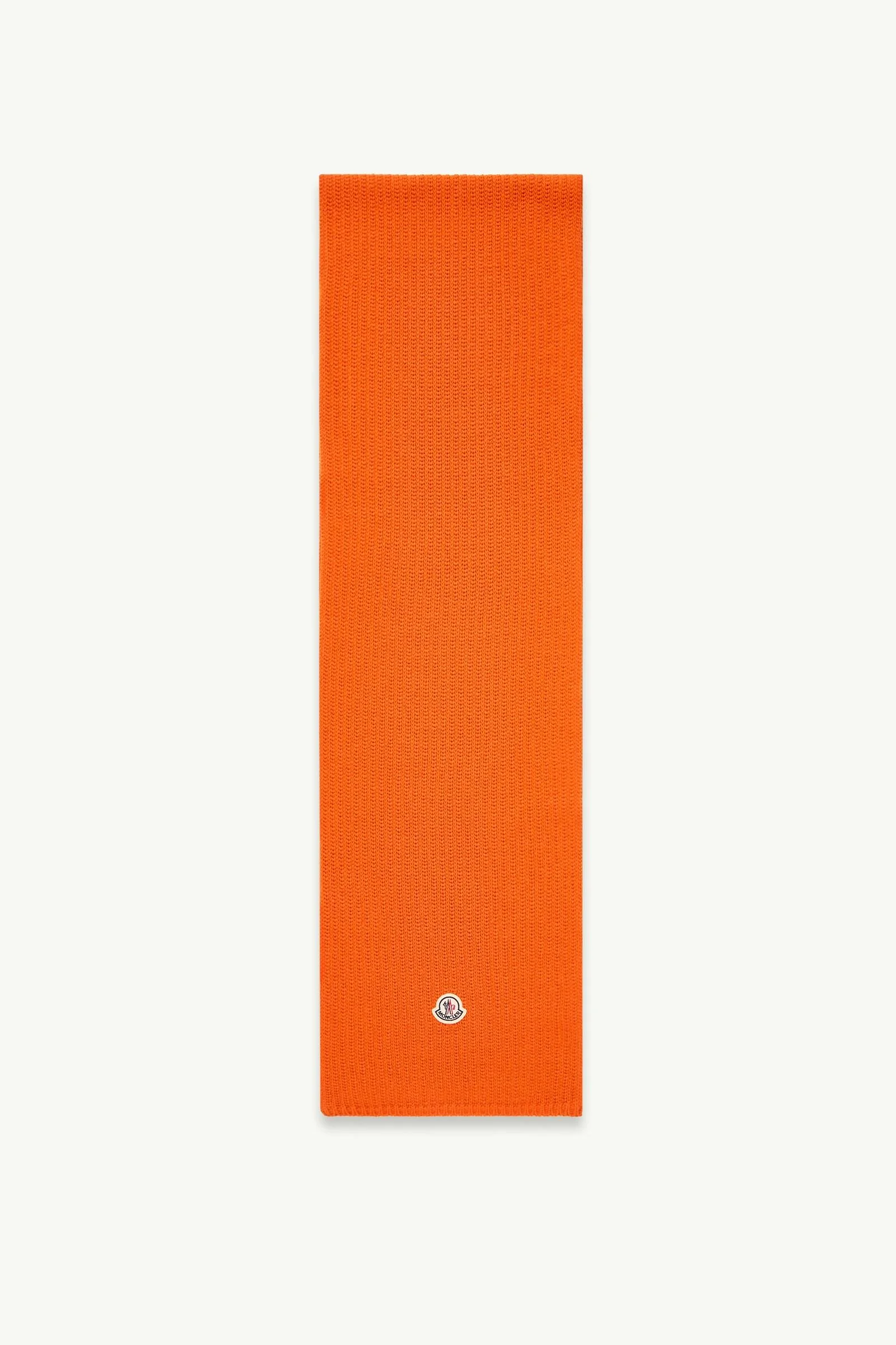 Wool Blend Logo Scarf - 1