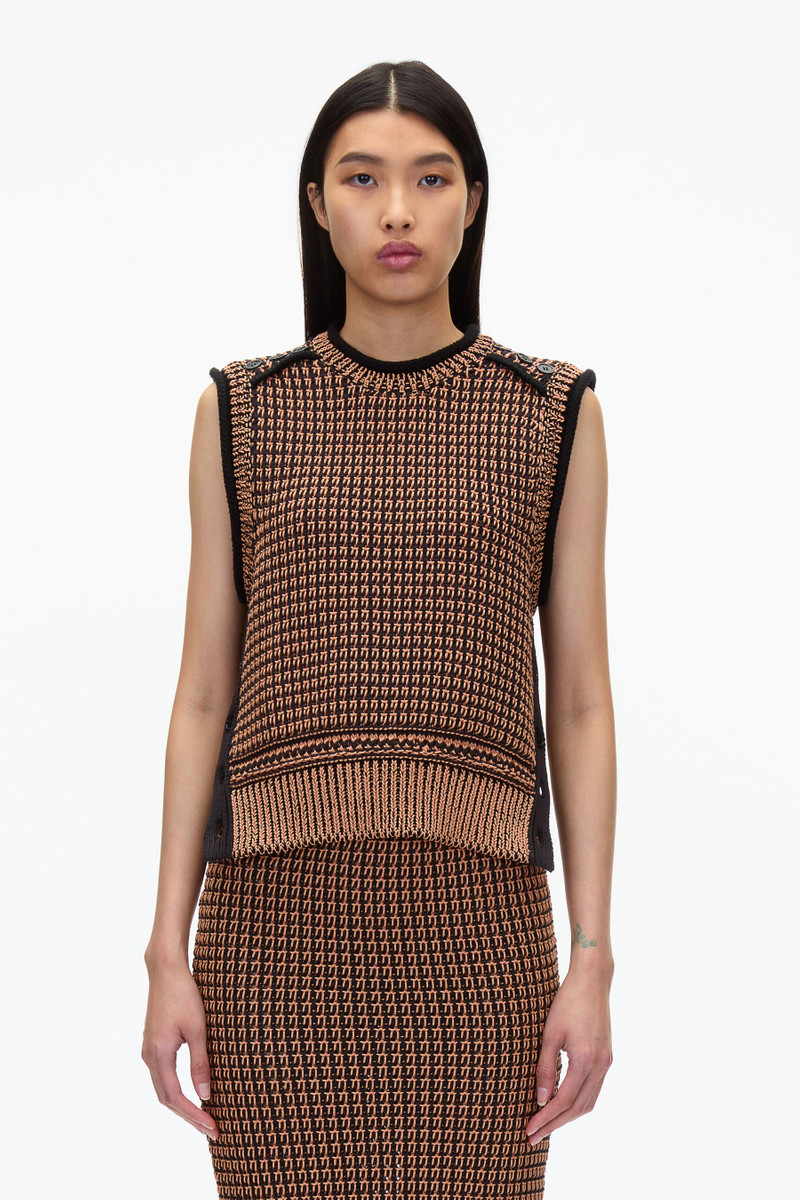 3.1 Phillip Lim Bi-Color Knit Vest outlook