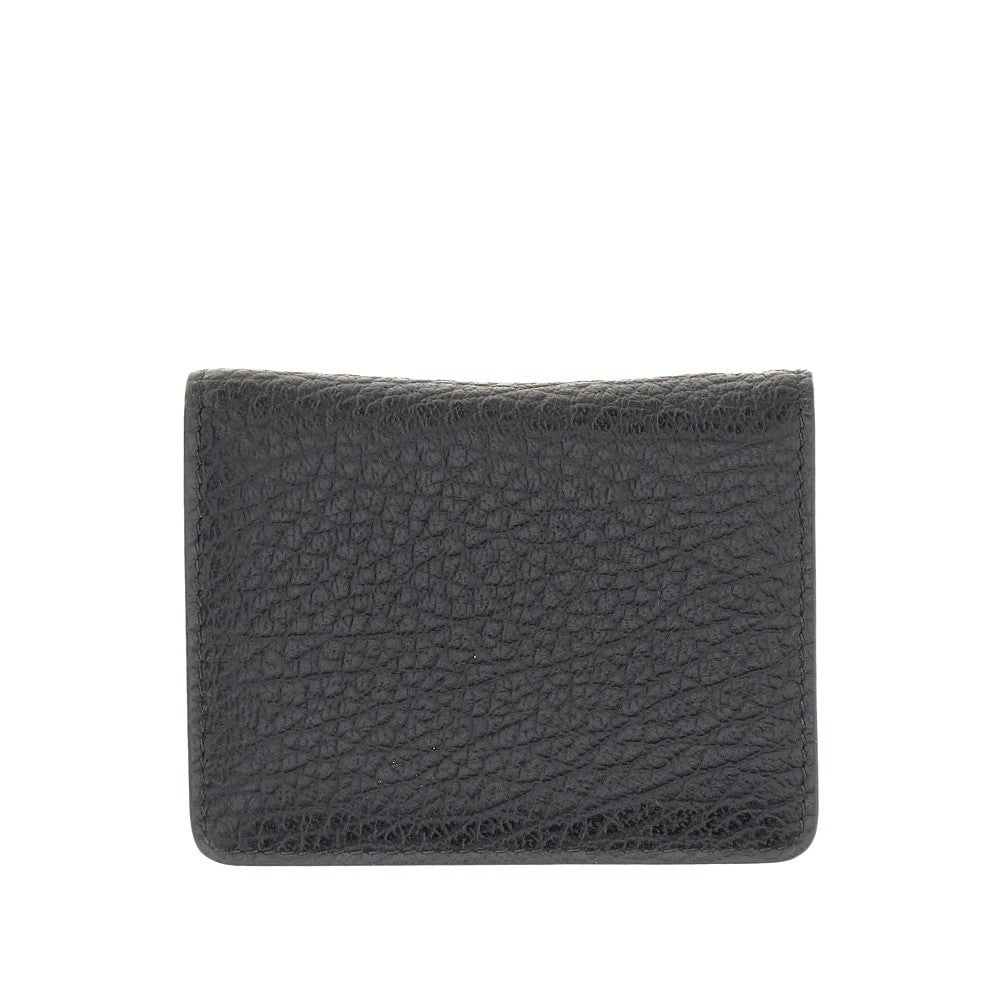 LEATHER CARDHOLDER WITH KEY-RING - 1