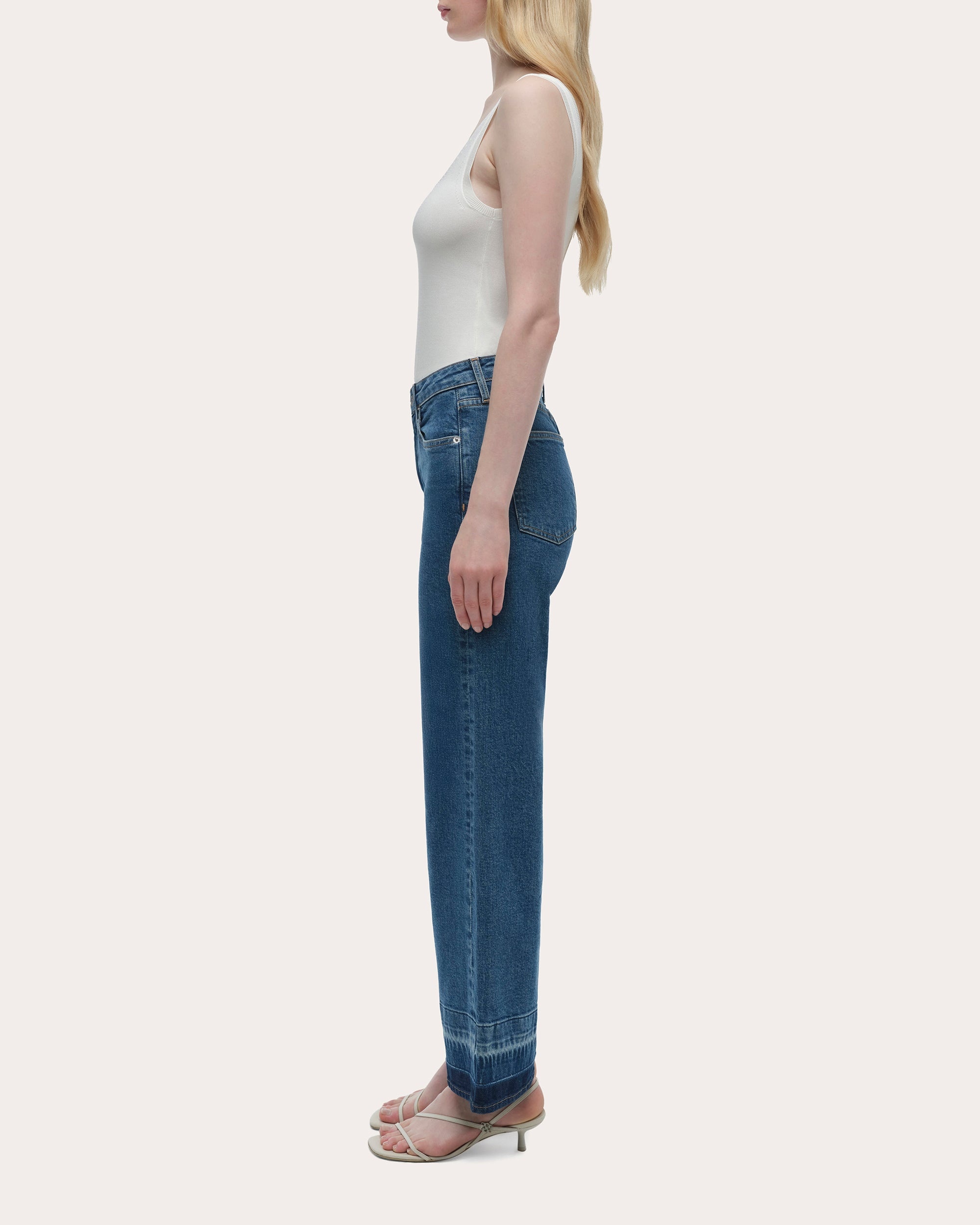 Jude Mid-Rise Wide-Leg Ankle Jeans - 3