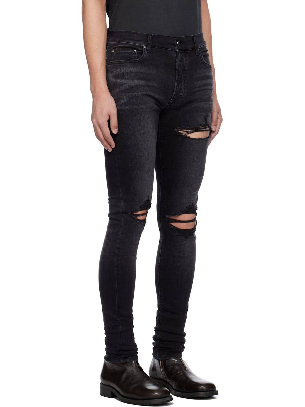 Black MX1 Jeans - 2