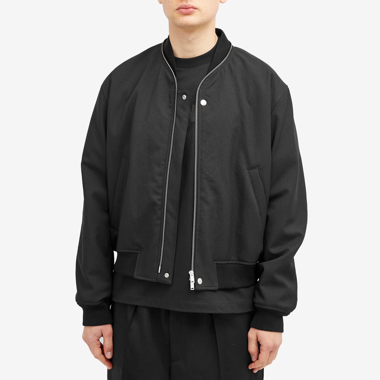 Jil Sander Zip Bomber Jacket - 2