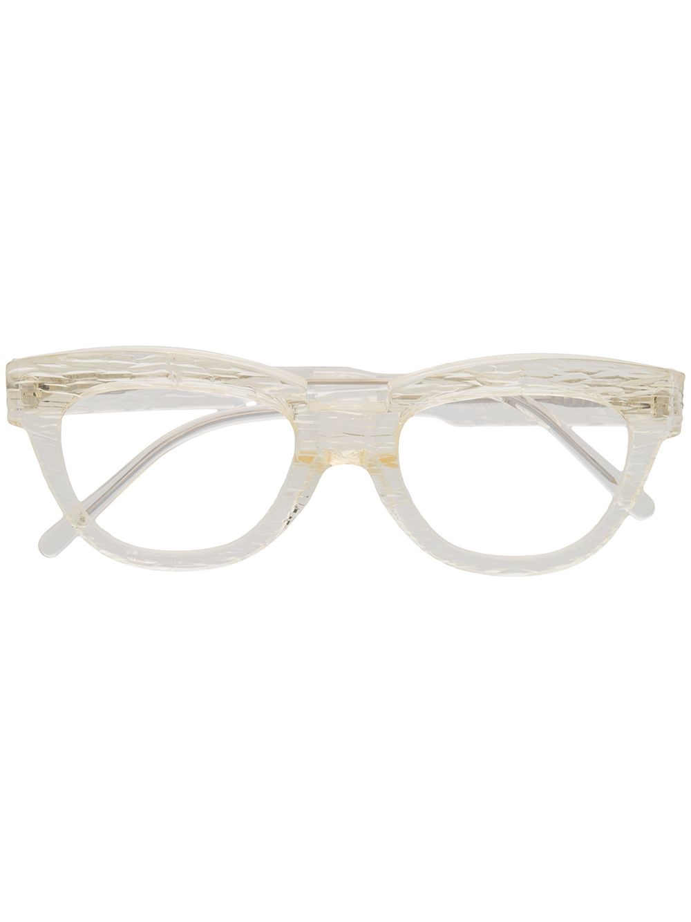 clear-lens wayfarer glasses - 1