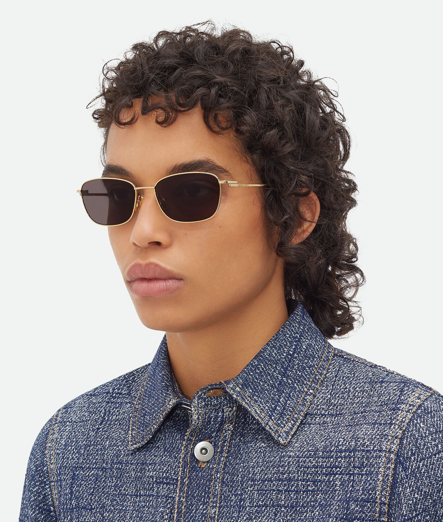 Split Rectangular Sunglasses - 5