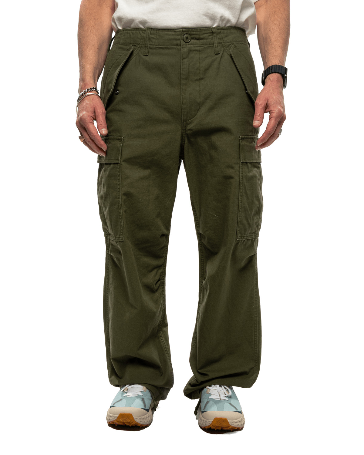 Military Cargo Pant Ripstop Olive Green - 1