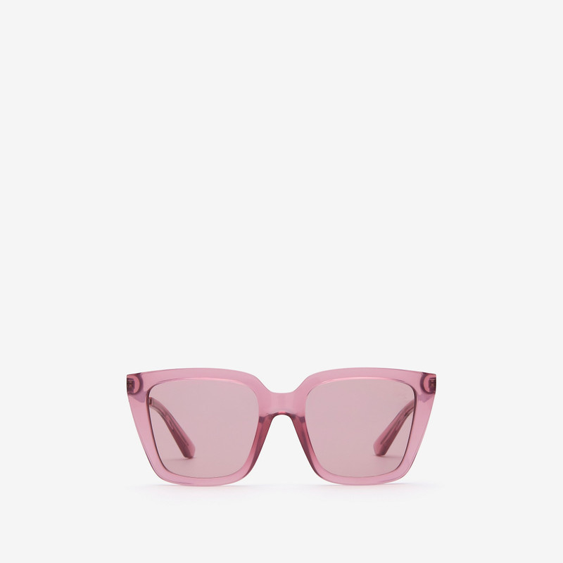 Check Engraved Square Sunglasses​ 1