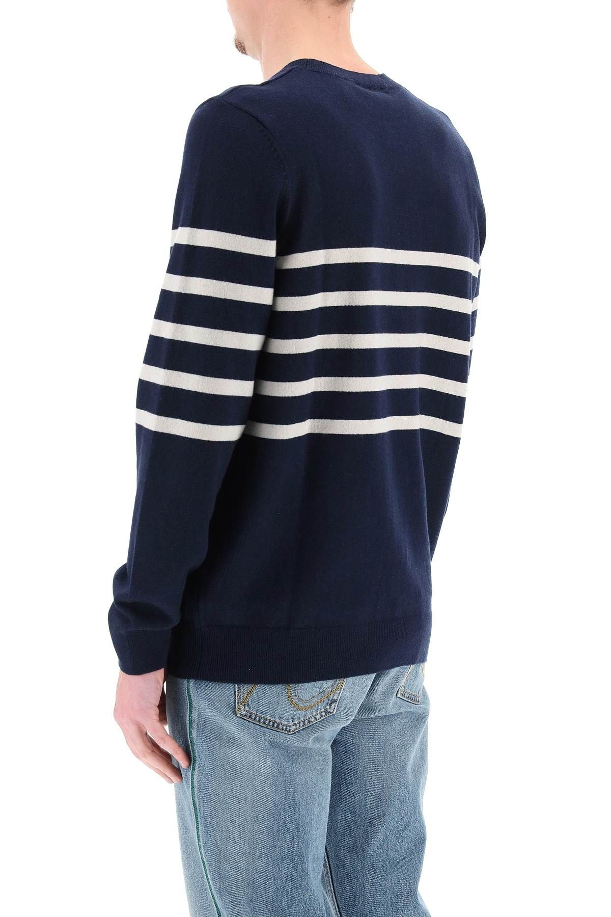 MACEO STRIPED SWEATER - 4