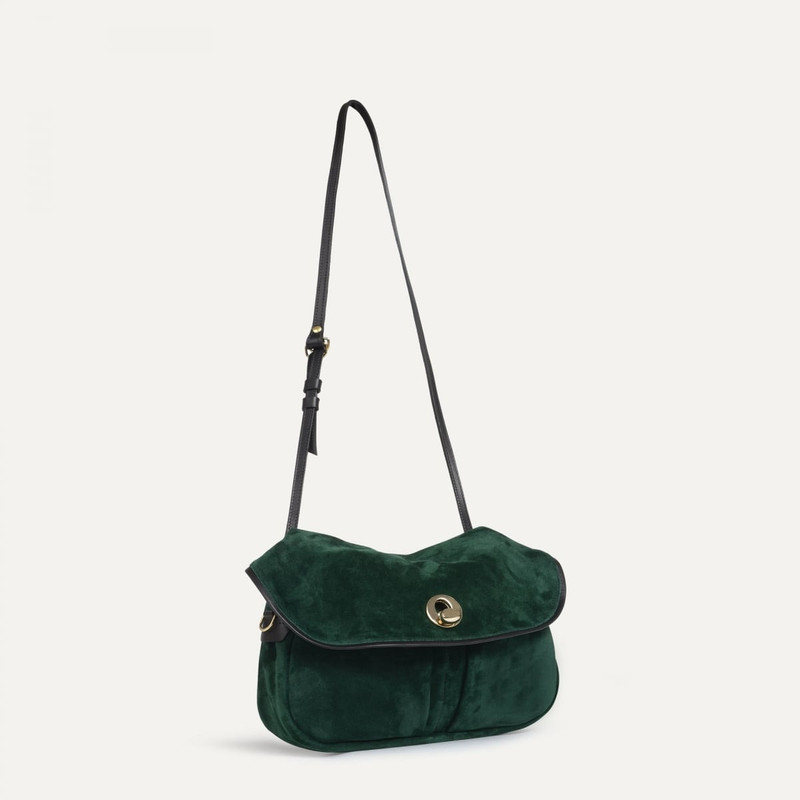 JANICE SOFT MUSETTE S BAG  -  DARK GREEN 5