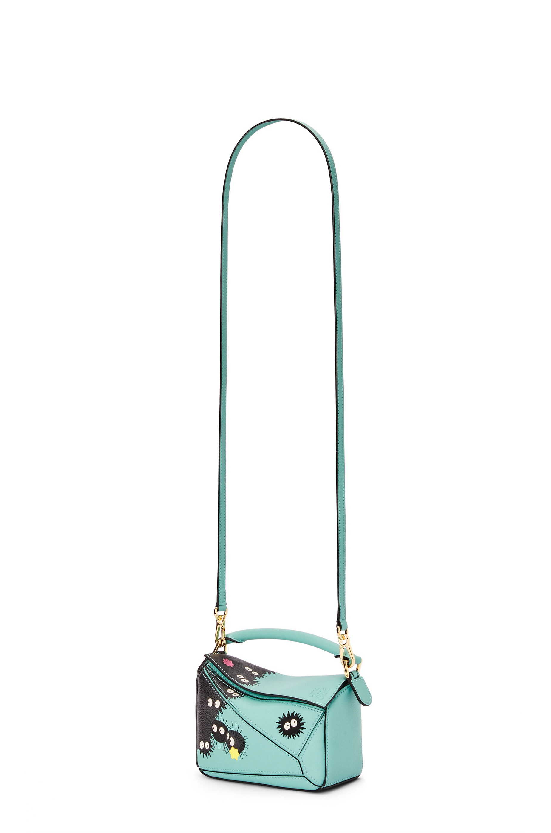 Susuwatari Mini Puzzle bag in classic calfskin - 5