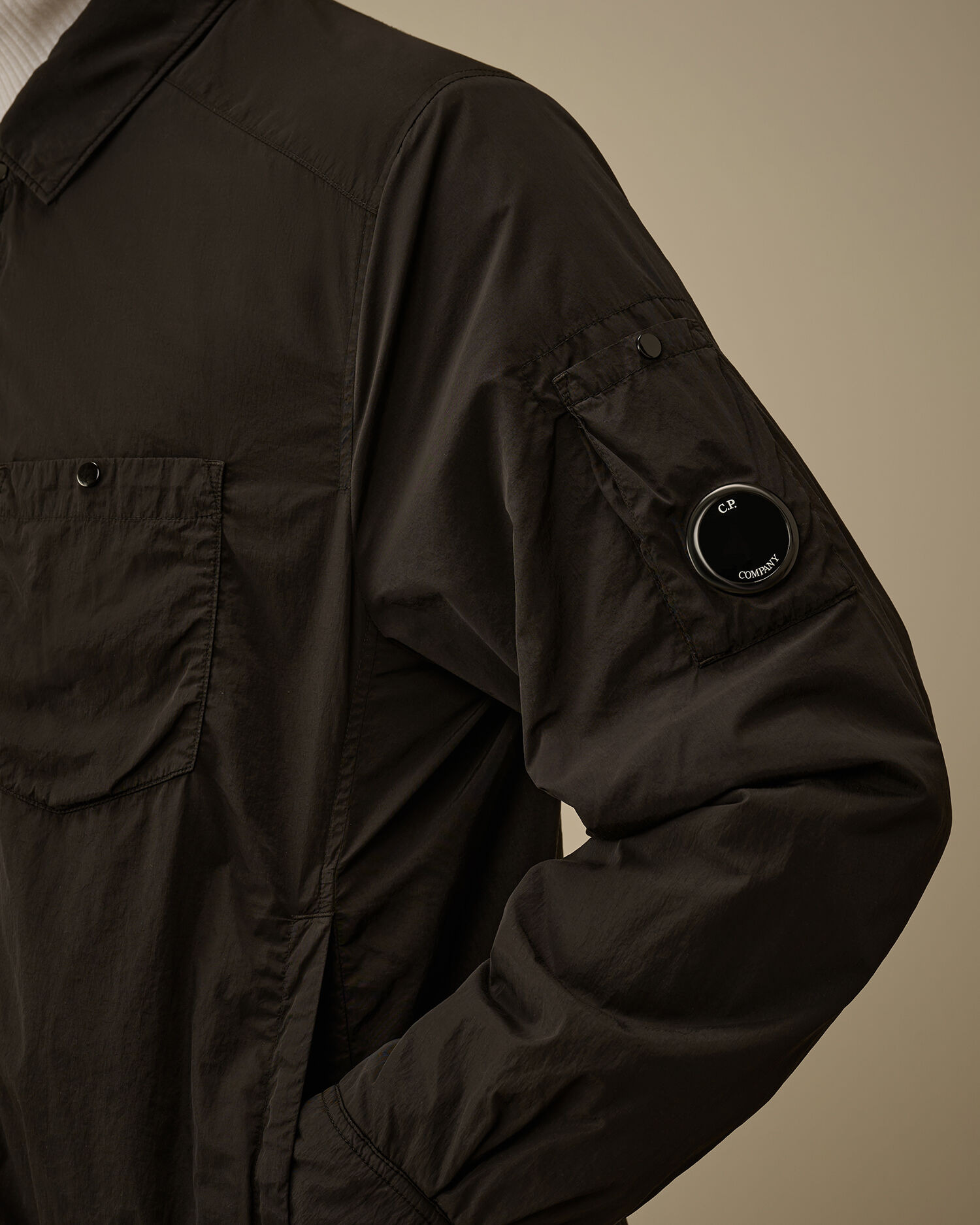 Chrome-R Lens Button Overshirt - 5