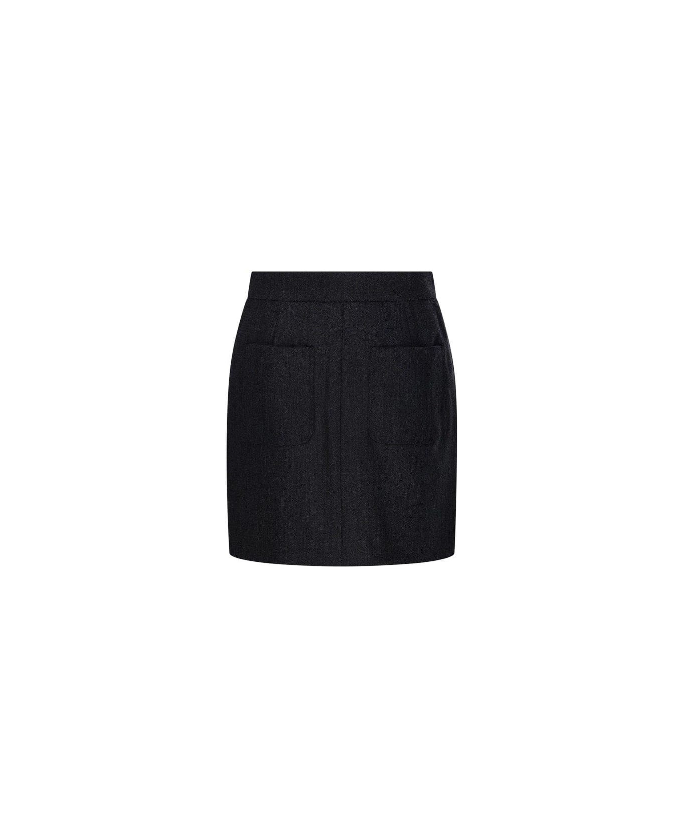 High Waist Mini Skirt - 2