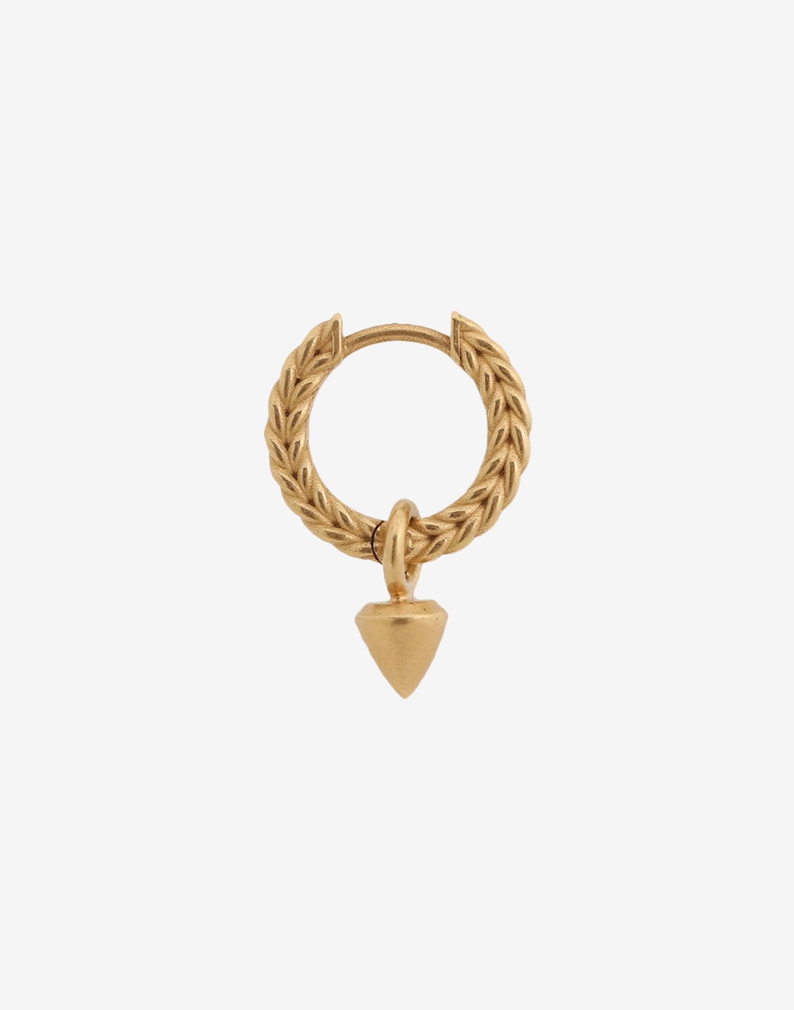 Chain hoop earring - 2