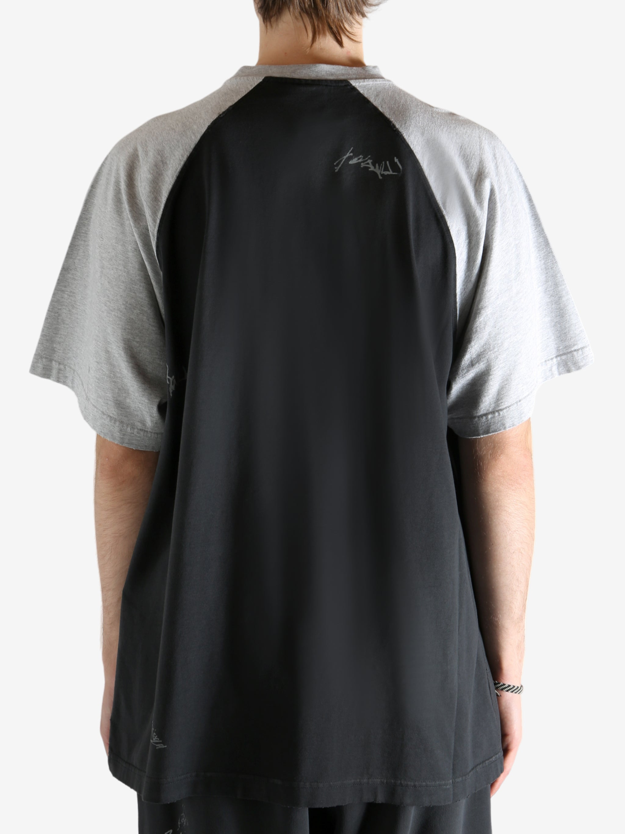 BALENCIAGA - Men Raglan Oversized T-Shirt - 3