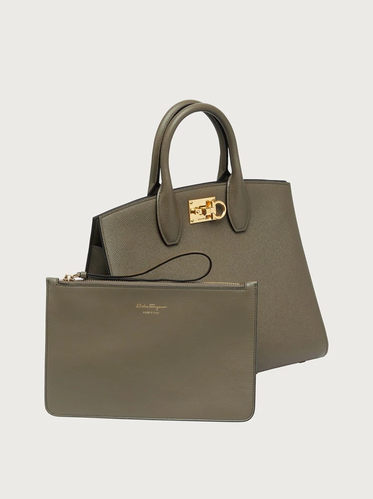 FERRAGAMO STUDIO BOX BAG (M) - 7