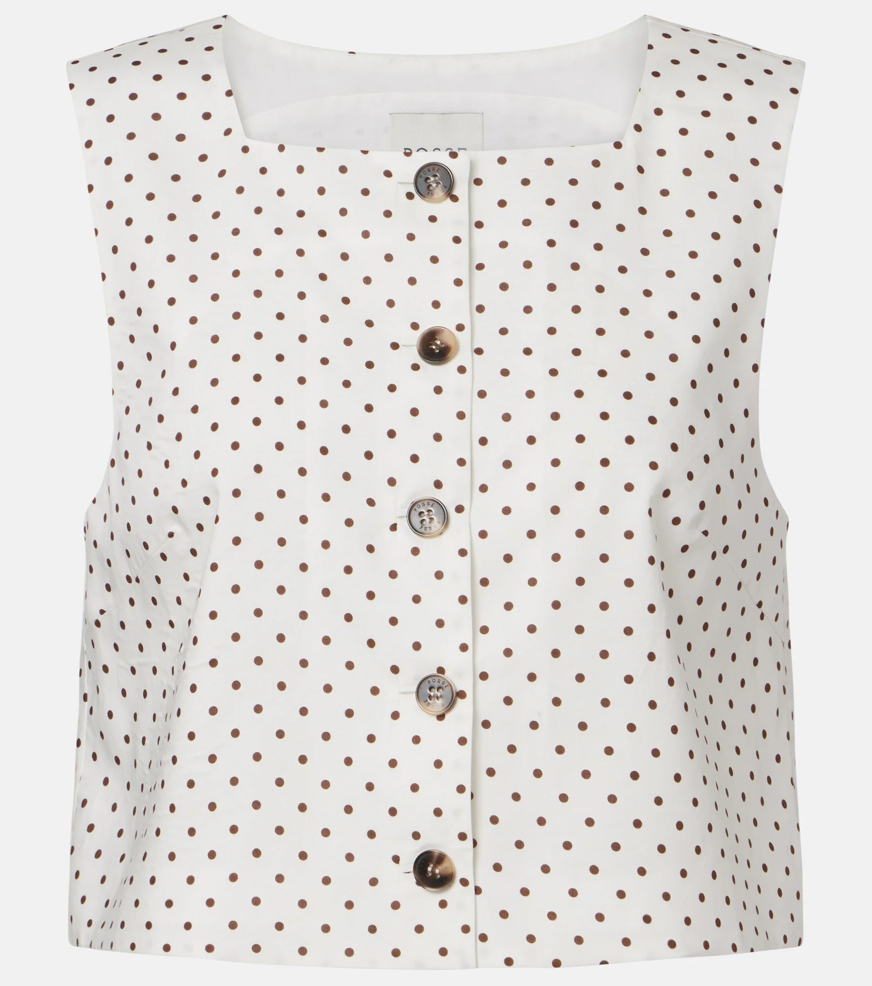 Rio polka-dot crop top - 1