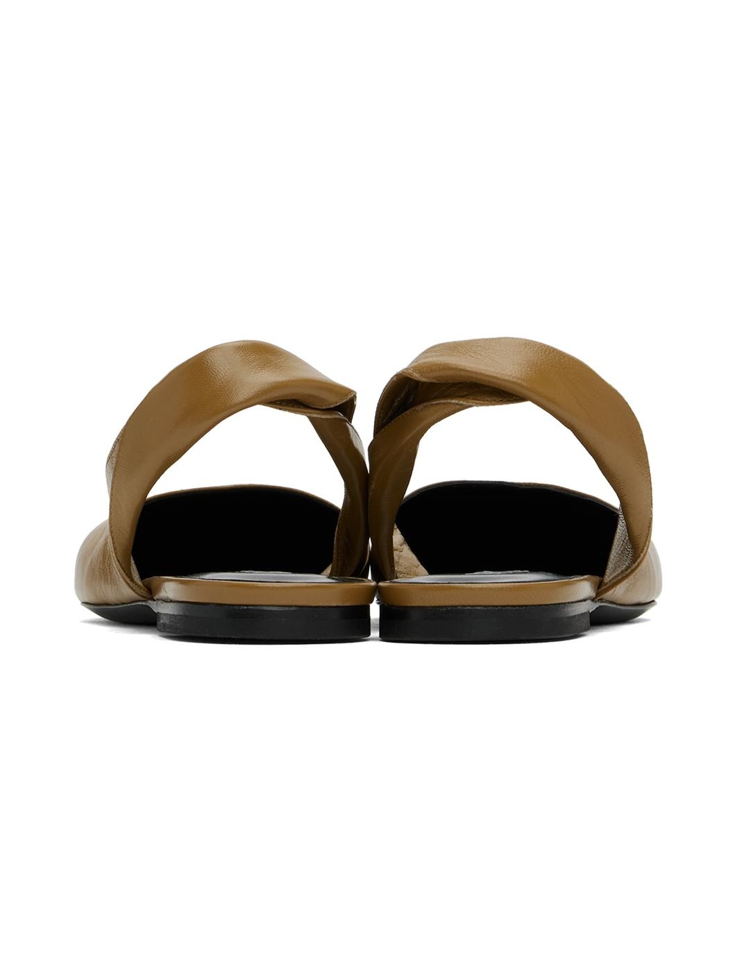 Brown Yasha Flats - 2