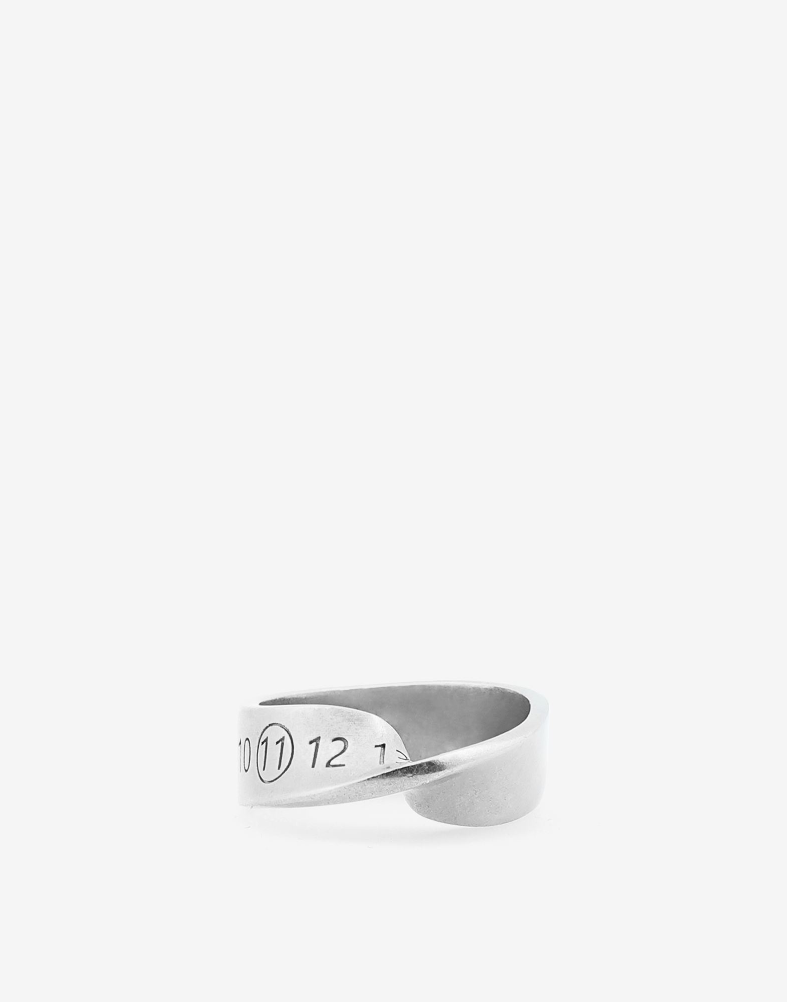 Logo twisted number ring - 1