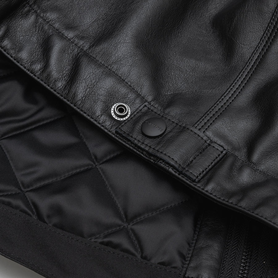 eYe x CARHARTT WIP LEATHER JACKET - 5