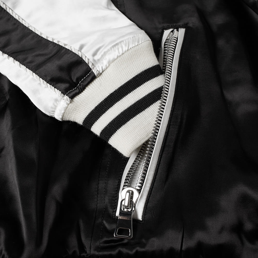 Balmain Logo Embroidered Varsity Jacket - 3