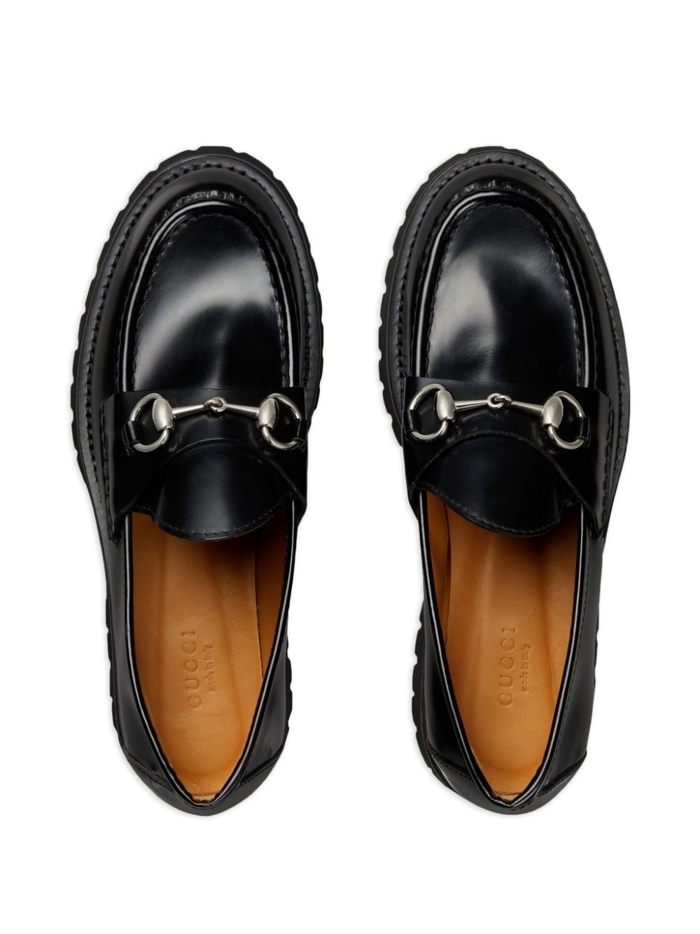 Horsebit-detail leather loafers - 4