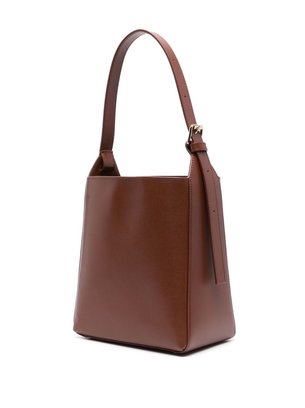 small Virginie leather tote bag - 3