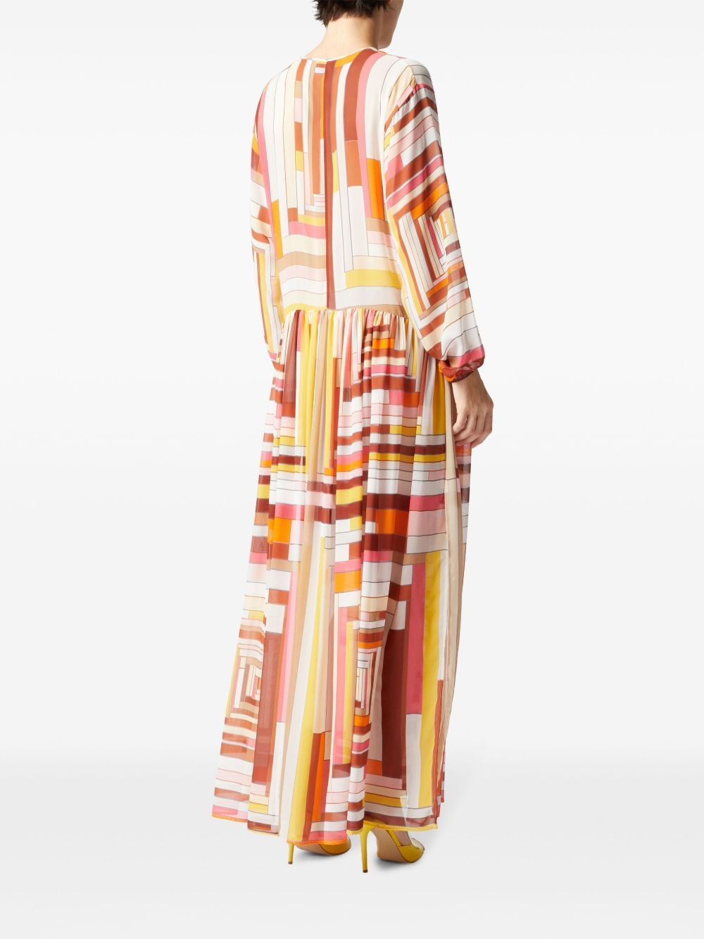 printed beach dress - 3