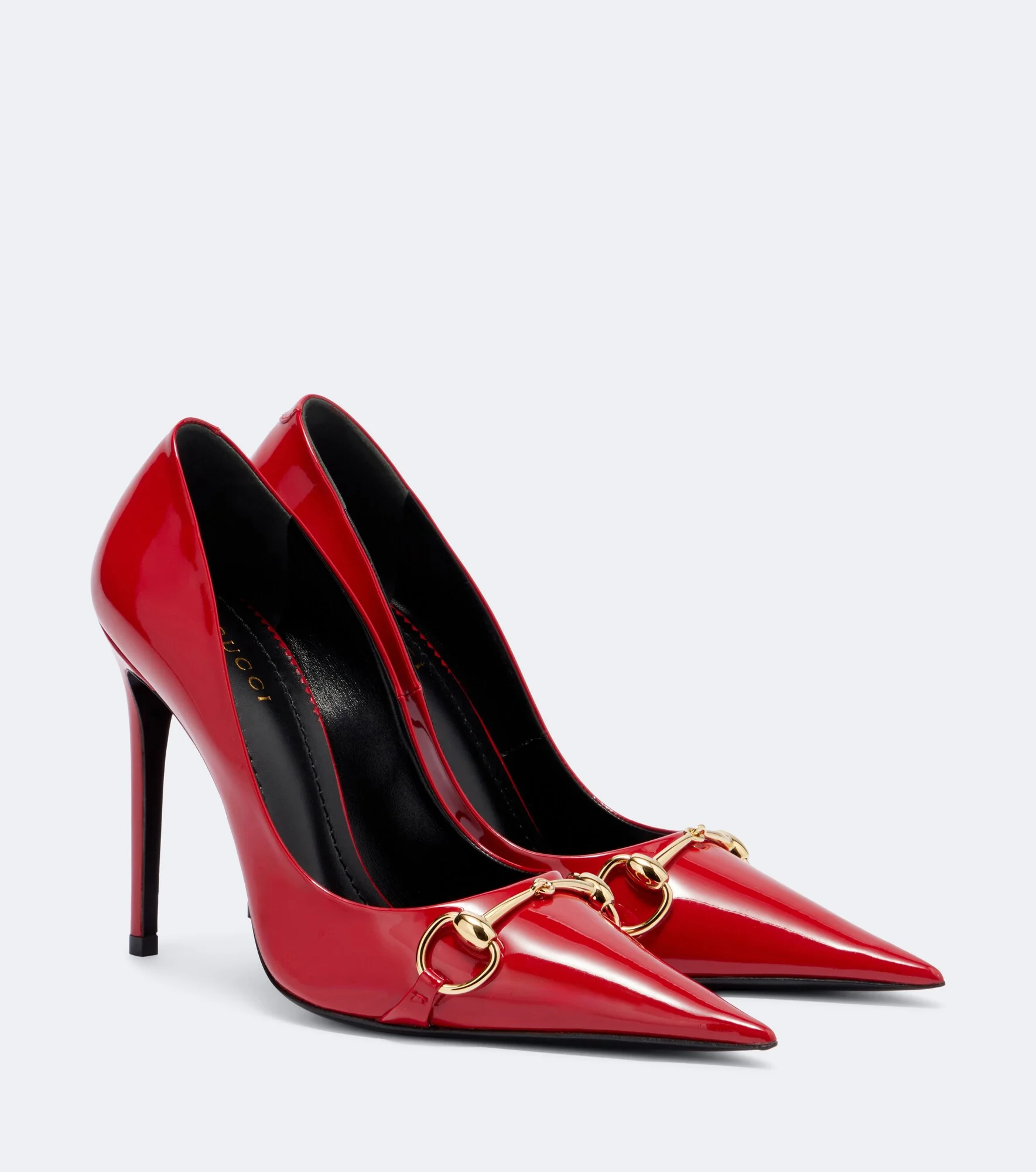 Donna Horsebit patent leather pumps - 1