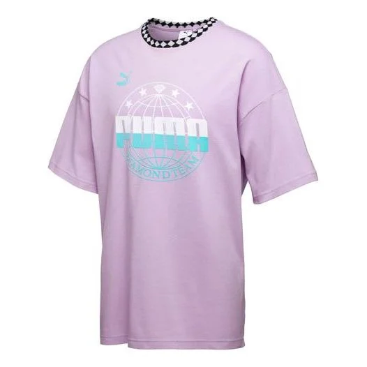PUMA X Diamond Oversize Tee 'Purple' 575357-81 - 1