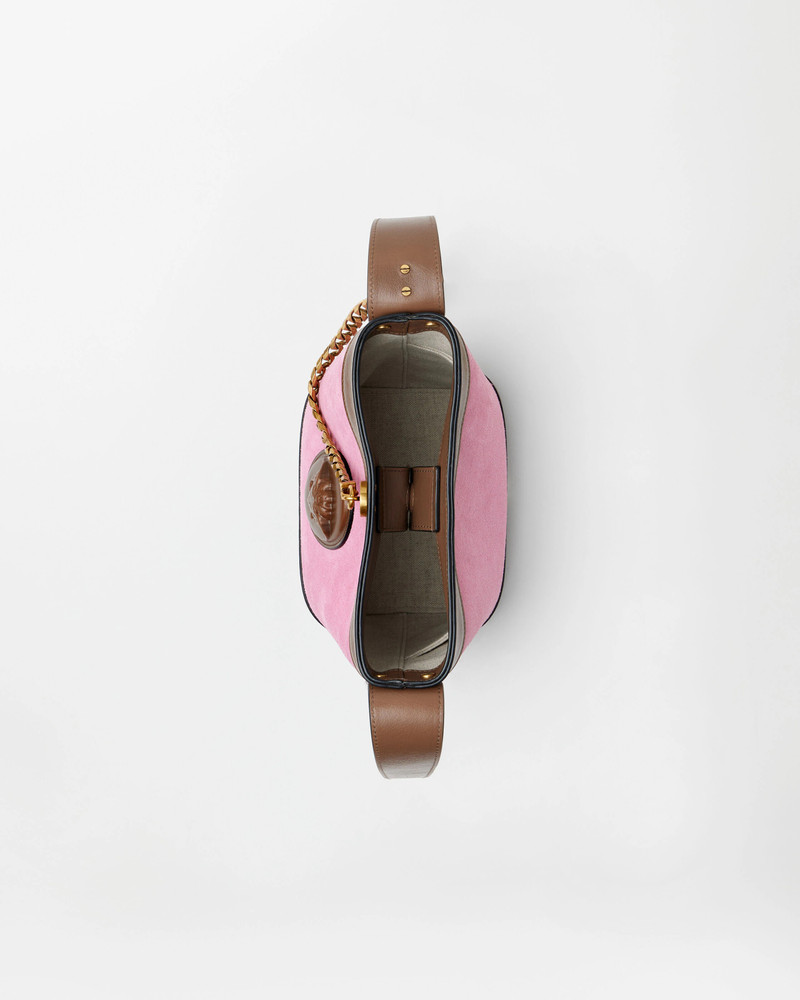 Pivot Mini Suede Bucket Bag 5