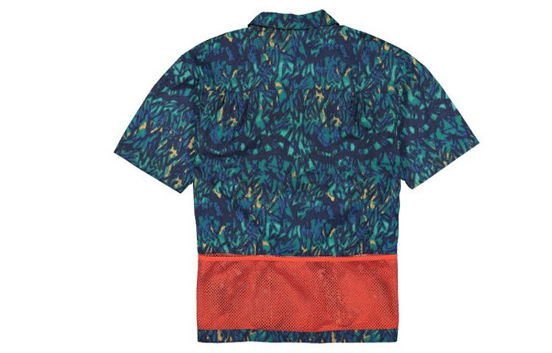 Nike Nike ACG ALL OVER Printing Shirt Blue / Orange CD7636-405 outlook