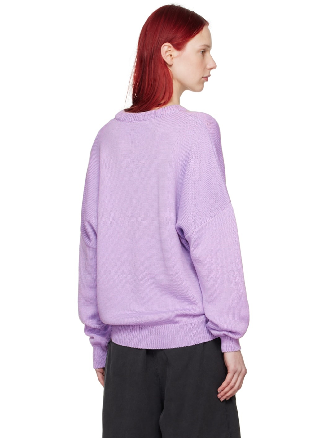 Purple Selfie Sweater - 3
